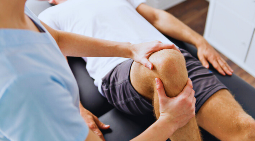 Rehabilitation am Knie